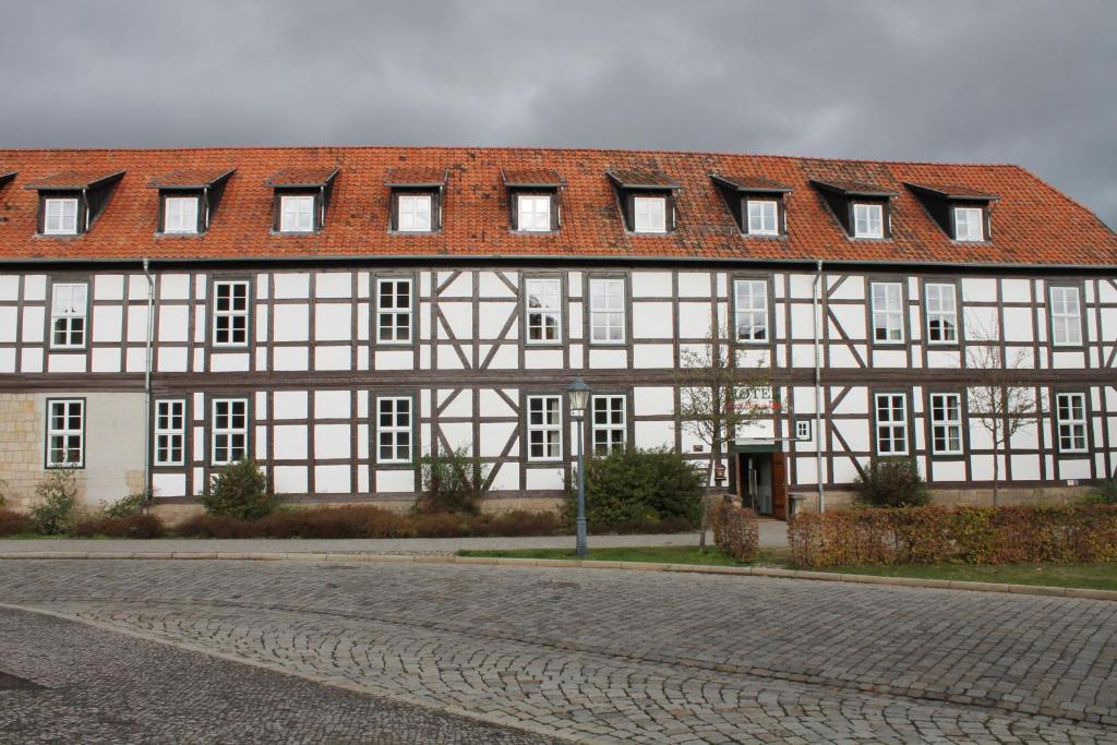 Hotel zum Brauhaus Quedlinburg Exterior foto