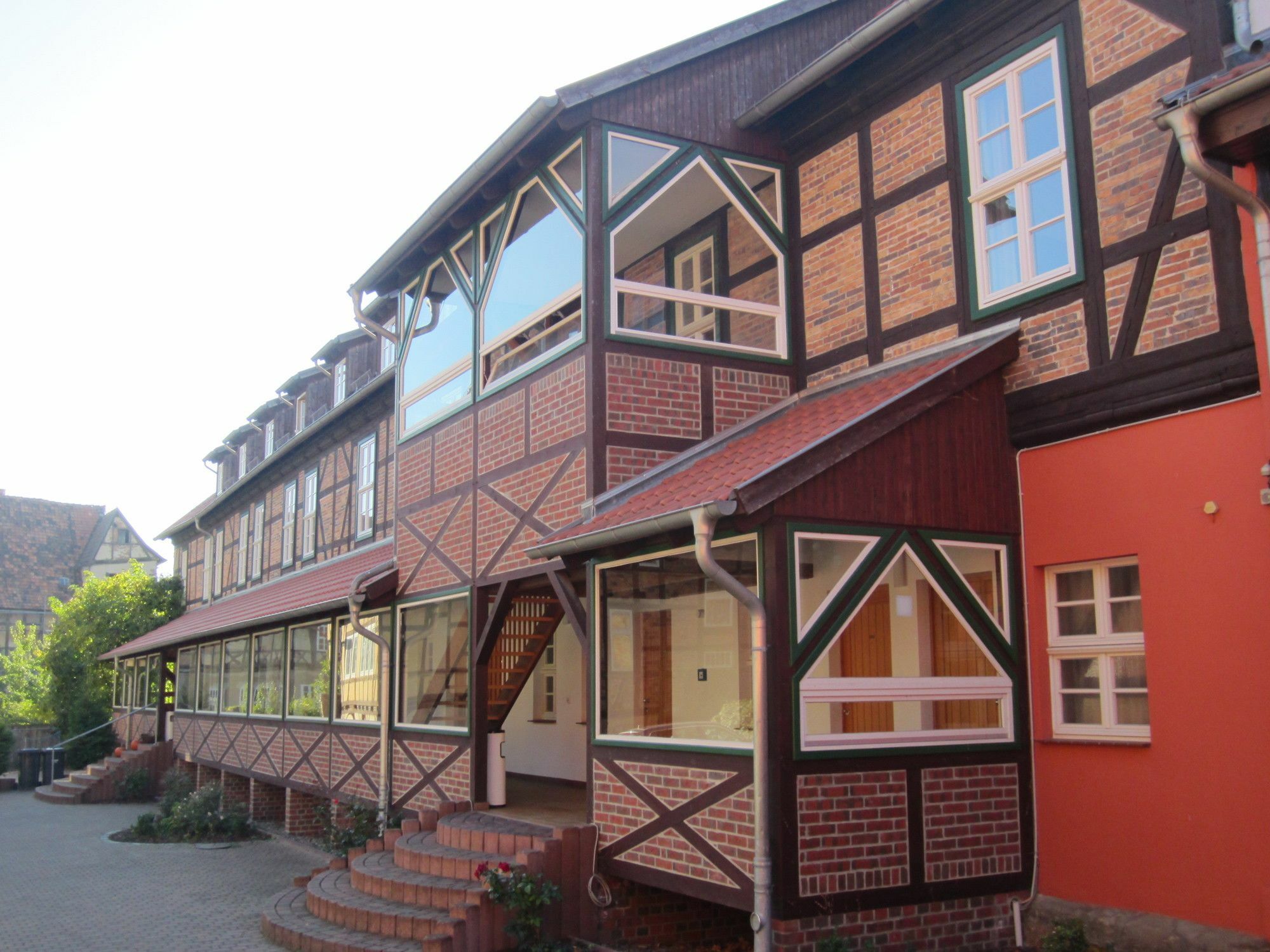 Hotel zum Brauhaus Quedlinburg Exterior foto